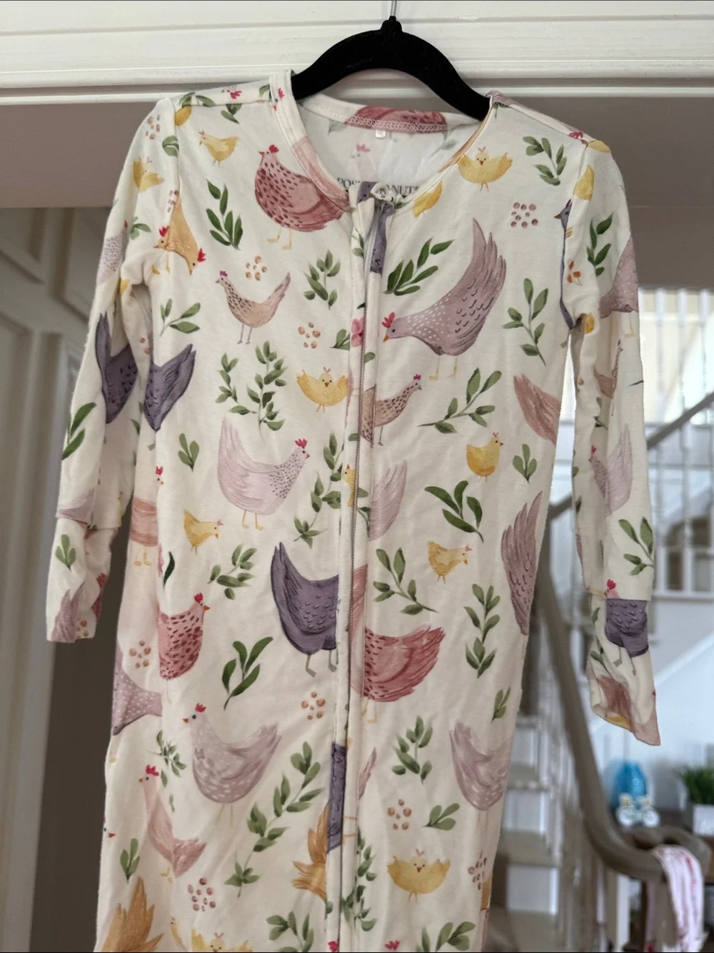 Posh Peanut Jo Convertible Pajamas Chicken/Rooster